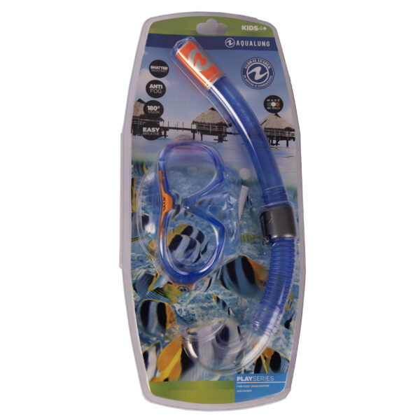Sett, Maske og Snorkel, Mix Combo Blue/Orange