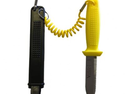 Kniv, Victory BUTT 10cm blad med sort slire