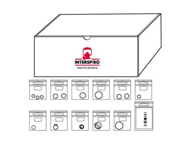 Interspiro, Service kit, Pressure regulator - Incurve, QS, QS-R, QSII og 90U