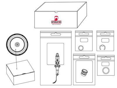 Interspiro, Service kit, Divator pusteventil uten overtrykk
