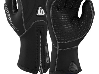 våthanske, waterproof, glidelås, 5mm