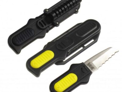 Kniv, UK Remora STÅL, Gul