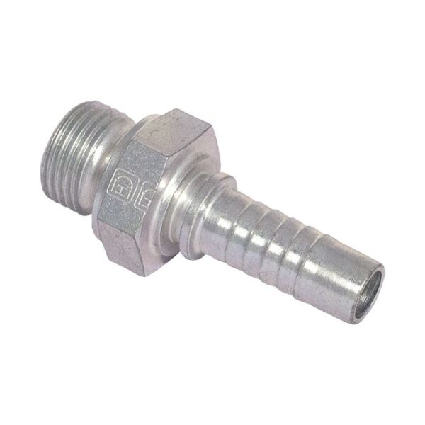 Slangesokkel, 1/4" - 1/4" BSP Male SF - Bilde 2