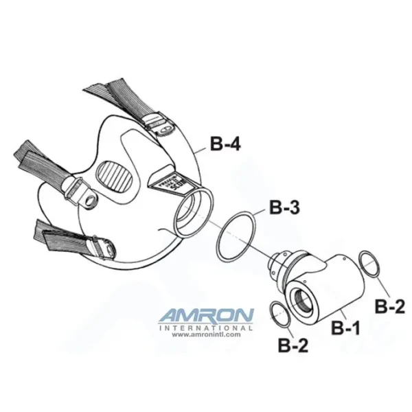 Avox, O-Ring - Regulator to Manifold - Bilde 2