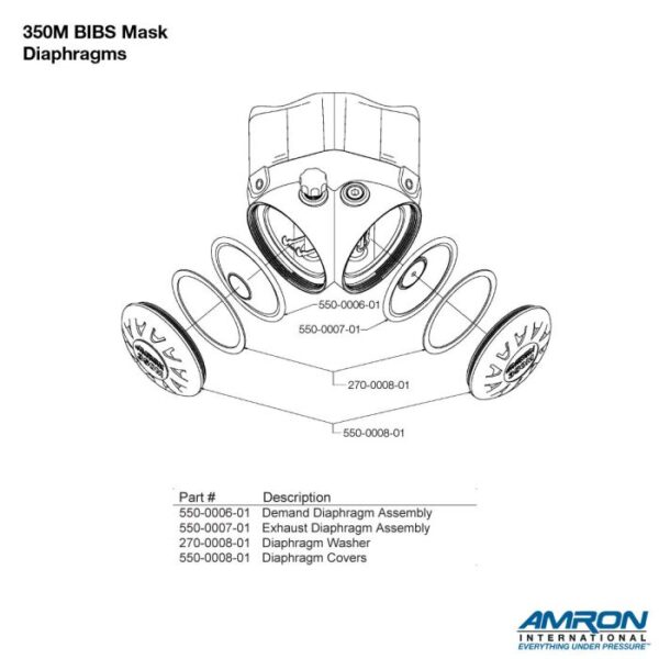 Amron, BIBS Mask 350M-01 - Bilde 8