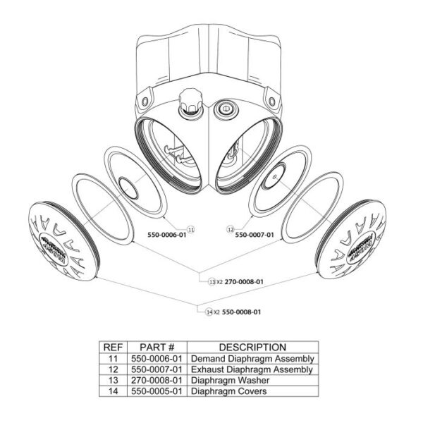 Amron, BIBS Mask 450M-01 - Bilde 8