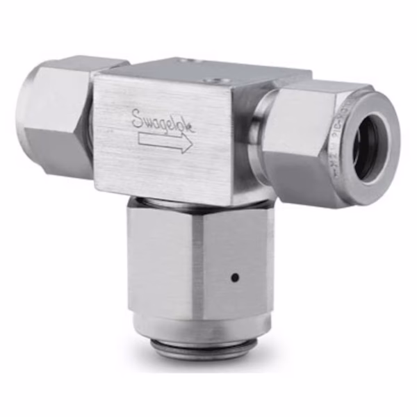 Swagelok, Filter, Tee-Type, 8mm tube fitting, 15 Micron Pore Size - 6TF