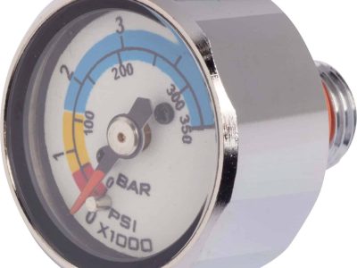 Manometer, Port Plugg, 0-350bar 3/8" UNF